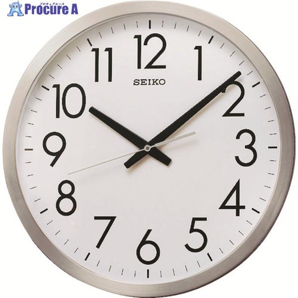 SEIKO クオーツ掛時計 オフィスクロック 直径350×34 金属枠 ▽000-6769