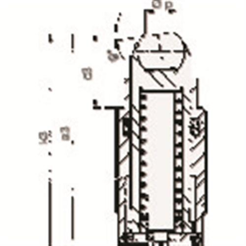 ROEMHELD ねじ付きクランプ・シリンダー(油圧式) 揺動パッド付 ストローク20mm ■▼103-1883 1464010 1個_1