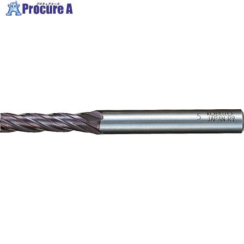 三菱K 4枚刃ミラクル 超硬スクエアエンドミルミディアム刃長(M)9.5mm ▼110-7704 VC4JCD0950 1本 ●SI517