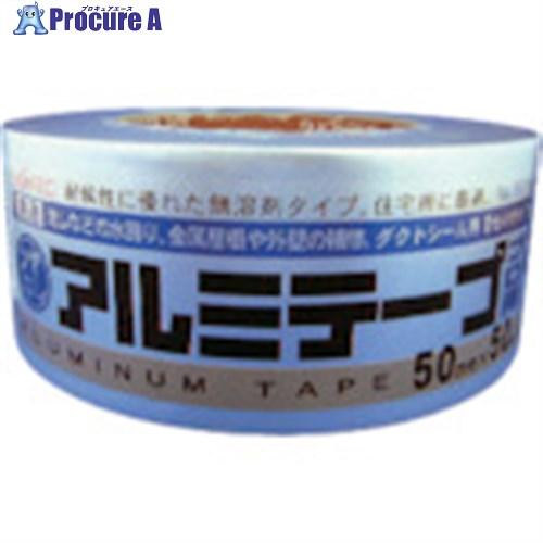 SLIONTEC アルミテープ 50mm×50mm 艶ナシ □▽136-6337 807000-21
