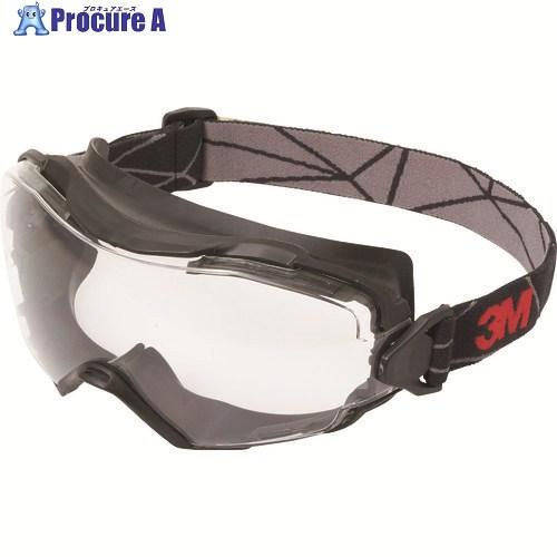 3M 保護ゴグル クリア GG6001SGAF-BLK 1個/1袋 ▽137-4275 1個 : プロ