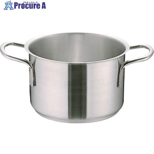 遠藤商事 TKG ムラノ インダクション18-8半寸胴鍋 (蓋無)45cm □▽138