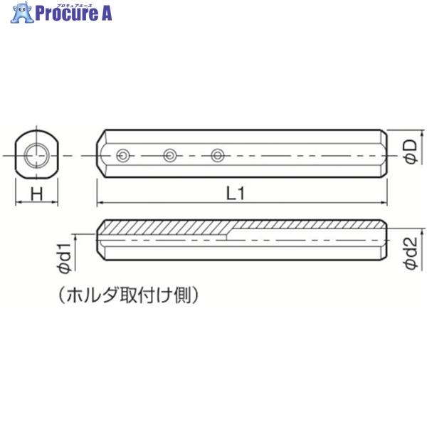 京セラ ボーリングバー用スリーブ SH ▽142-7512 SH0616100 1本