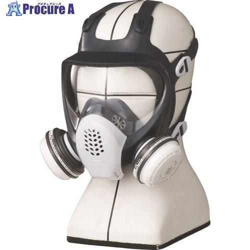 シゲマツ 【受注生産品】直結式小型防毒マスク(全面形) GM185-1(S