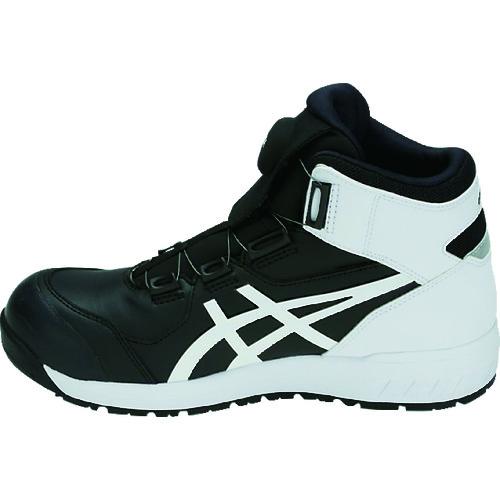ASICS ウィンジョブCP304 BOA ブラック×ホワイト 27.5cm ▽148-7512