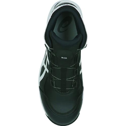 ASICS ウィンジョブCP304 BOA ブラック×ホワイト 27.5cm ▽148-7512