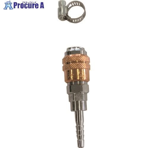 BBK ホース接続カプラ(ホースバンド付)/ワンショット金具アセチレン用  ■▼159-7779 C8  1個 | 