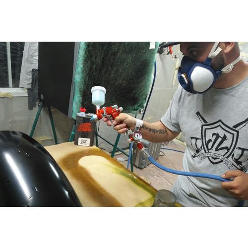 SAGOLA 【売切商品】 mini XTREME小型スプレーガン(重力式) MINI EPA ノズル口径 Φ1.0 ▼161-2814 10111807 1台_1