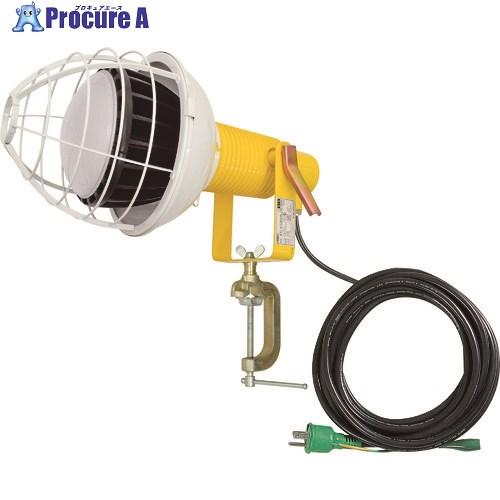 日動 エコビックLED投光器100W 作業用 ワイド 昼白色 アース付 電線5m  ▼162-2039 ATL-E10005J-W-50K  1台