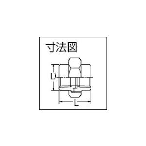 inoc ユニオン(ガスケット) 65A ▼175-5129 304U65A 1個_1