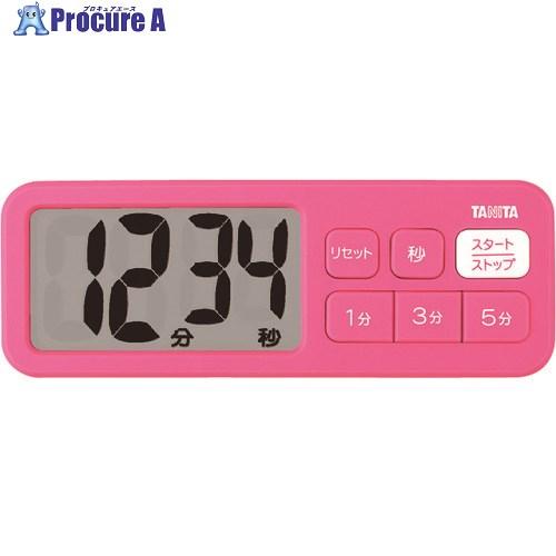 TANITA でか見えプラスタイマーTD395PK  ■▼175-5472 TD-395-PK  1個 | TANITA