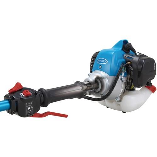 新ダイワ エンジン刈払機 25.4ml ツーグリップハンドル ツインスロットル ■▼176-8504 RM1027-GTD15 1台_1