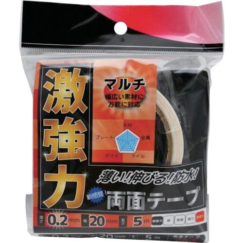 WAKI 激強力両面テープ マルチ 20MM×5M ▽177-5052 WKG010 1個 : プロ