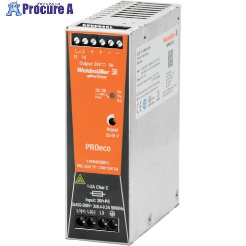 ワイドミュラー　ＰＲＯｅｃｏ　ミドルレンジＤＣ24Ｖ単相電源　120Ｗ　5A ワイドミュラー PROeco ミドルレンジDC24V単相電源 120W