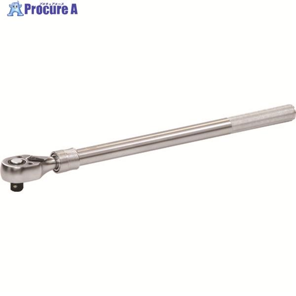 TONE 伸縮ラチェットハンドル(ホールドタイプ)  ▼195-4843 RH4EH  1個 ●YA513 の商品画像