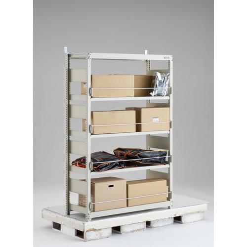 TRUSCO 災害備蓄ラック スチールラック M2型 W1160×D450×H1800 5段 単体 ◇▼206-7047 M2-DS6445 1台