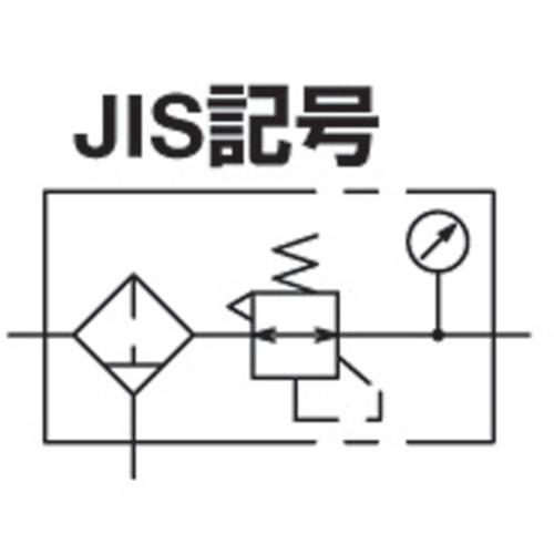 日本精器 フィルタ付減圧弁10Aモジュラ接続タイプ ▼215-5826 BN-3RT5F-10 1個_1