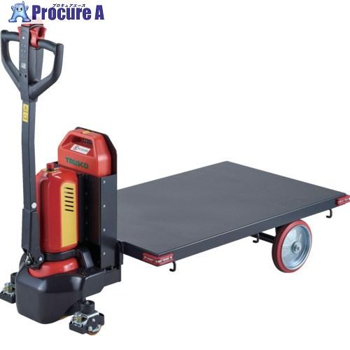 TRUSCO中山 TRUSCO 電動台車Eランナー 1トン用 1200X750 □▽256-7185