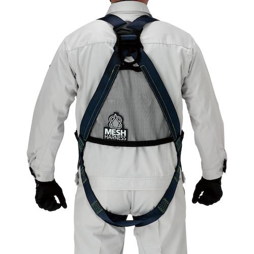 ミドリ安全 メッシュハーネス メッシュハーネス MHF－790N－2EZSV－M 巻取式