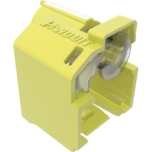 パンドウイットパッチコードロック(LANケーブルロック)黄色145個 PANDUIT パッチコードロック(LANケーブルロック) 黄 100個入り 専用