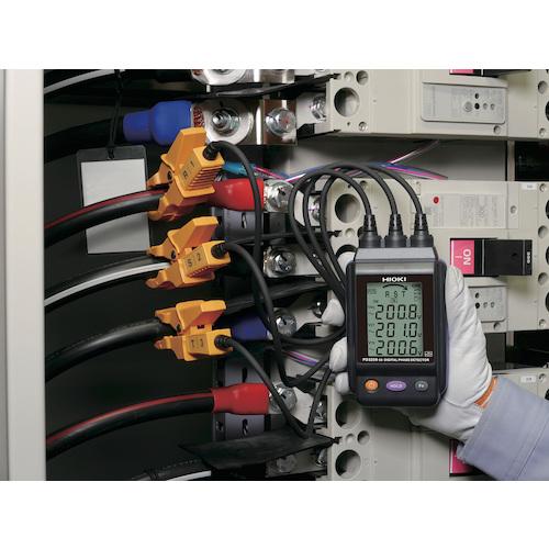 HIOKI 電圧計付検相器ワイヤレスセット PD3259-90 ▼268-6179 PD3259-90 1台_1
