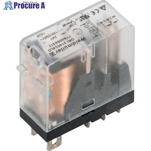 ワイドミュラー リレー DRIシリーズ DC24V駆動 10A C接点 極数1 LED