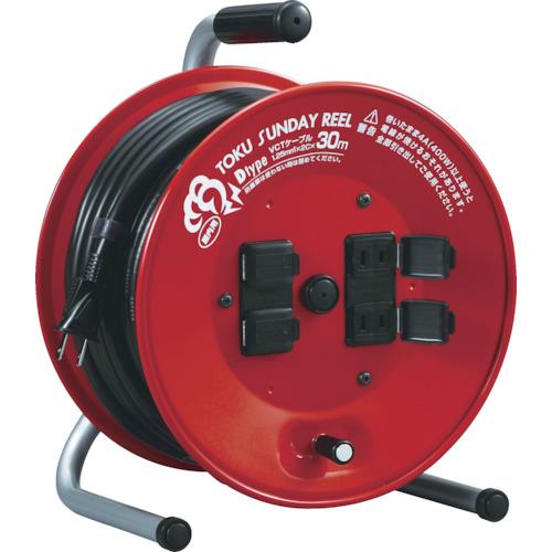 ハタヤ トクサンデーリール 単相100V 30m ▼287-6230 D-30R 1台_3