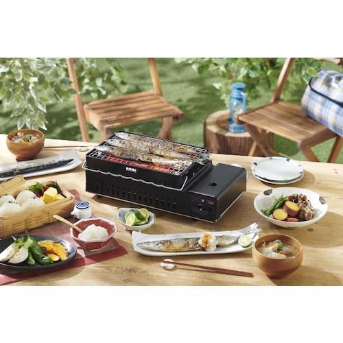 Iwatani カセットガス炉端焼器 炙りや2 ▽337-2548 CB-ABR-2 1台