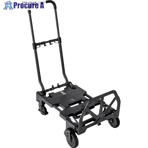 ダンディ フラットカートツーバイフォー ブラック W640×D385  ▼355-2126 F-CART2X4BK  1台（Yahoo!・プロキュアエース）