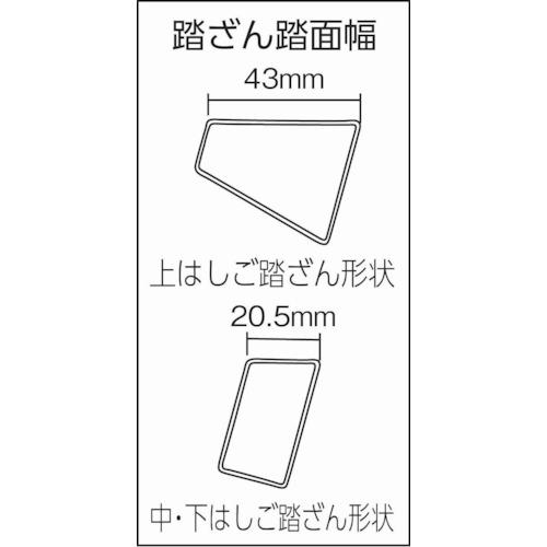 PiCa 3連はしご コンパクト3 LNT型 8.1m ■▼355-7782 LNT-80A 1台_2