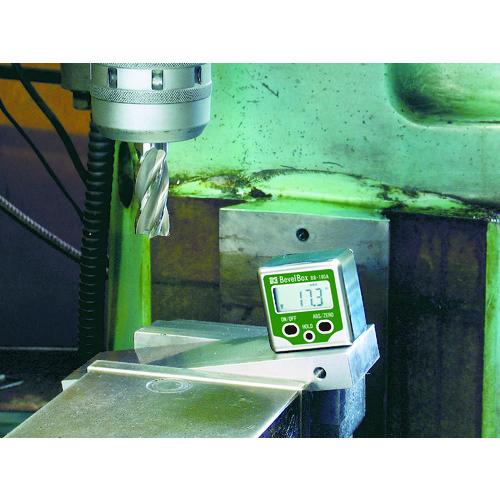 SK デジタル角度計 ベベルボックス 原点記憶 絶対測定モード付 測定範囲＋-180.0° 最小読取値0.1° ▼362-2452 BB-180A 1個_1
