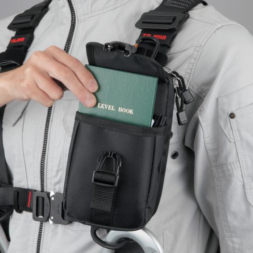 タジマ 着脱式パーツケース 胸用2段大 ▽366-6430 SFPCN-CB2L 1個