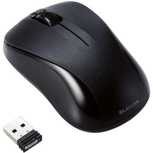 ELECOM 法人向けマウス 無線 IRマウス Sサイズ 抗菌 RoHS指令準拠 ブラック  ▼369-3441 M-K5DRKBK/RS  1個 |  | 03
