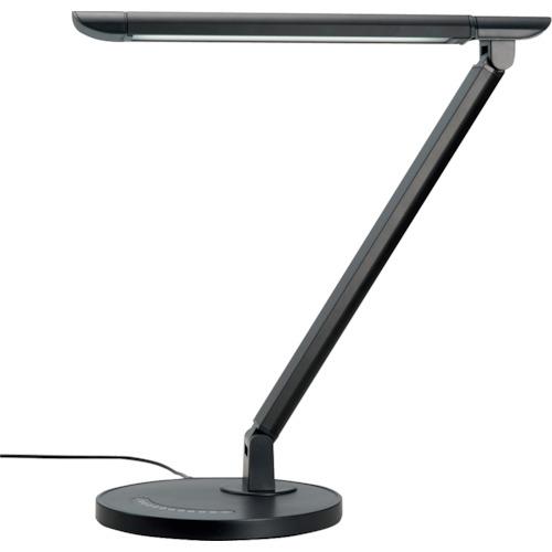 YAZAWA 調光機能付7W白色LEDスタンドライトBK ▽369-8152