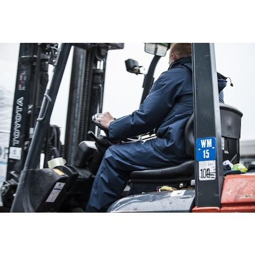 ドルフィン 多機能ウェア アノラックジャケットXL ネイビー ▽380-2106