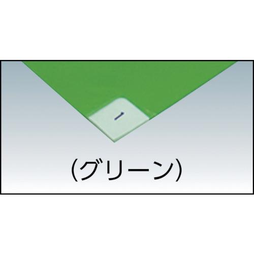 BLASTON 粘着マット 緑 (10枚入) ◇▼412-7838 BSC-84001-612G 1箱_1