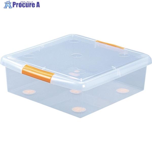 Iris 2242 薄型ボックス Ug 475 クリア オレンジ Ug 475 413 1274 アイリスオーヤマ