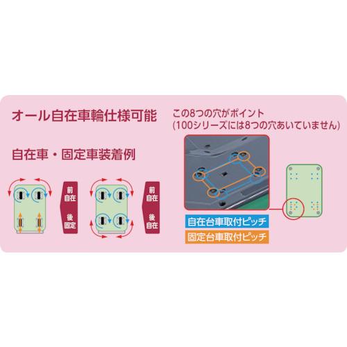 TRUSCO中山 TRUSCO プレス製台車 ドンキーカート 折りたたみ式810×510
