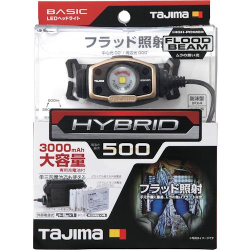 タジマ LEDヘッドライトE502Dセット ▽417-0731 LE-E502D-SP 1個