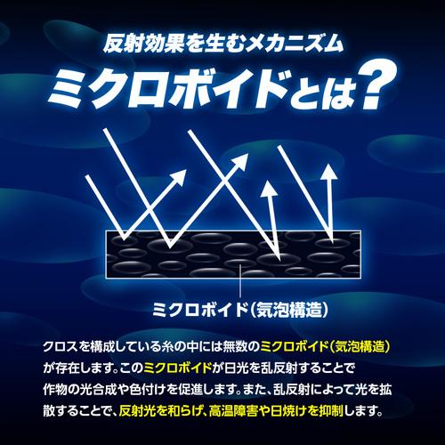 萩原工業 萩原 ターピー スノーテックスクロス(果樹反射用) 1.8×50m