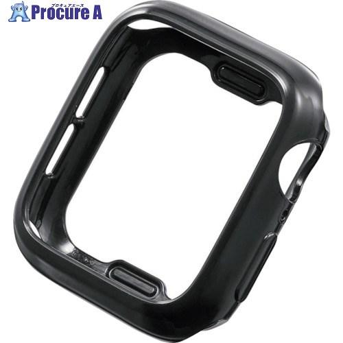 ELECOM Apple Watch 40mm用ソフトバンパー ブラック  ■▼422-9331 AW-20SBPUBK  1個 | 