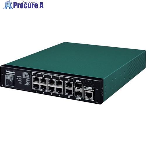 なお商品です Panasonic PN260893 スイッチングハブGA-ML8TPoE＋ □▽425-0718