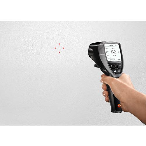 TESTO 赤外放射温度計 testo 835-H1(気体温湿度センサ付き
