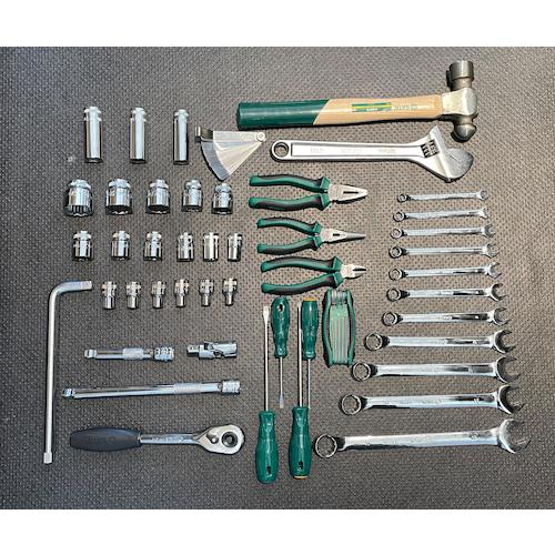 大工道具セット SATA 工具セット(差込角12.7mm) ▽446-8837 95104A70 1S : プロキュア