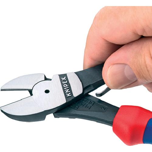 KNIPEX 強力型ニッパー バネ付 180mm 7412-180 1丁 446-8872（直送品
