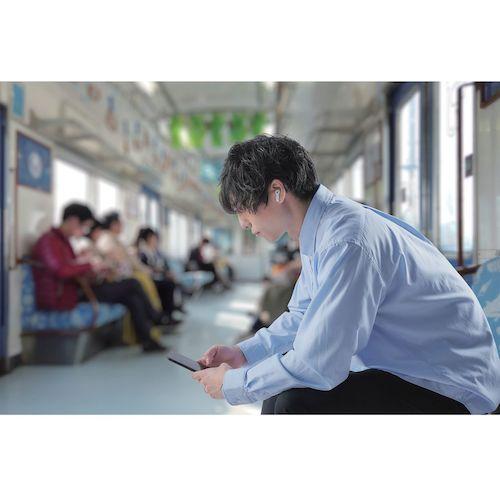 ELECOM Bluetoothイヤホン 完全ワイヤレス ノイズキャンセリング AAC対応 カナル型 ホワイト ▼455-7434 LBT-TWS13WH 1個_5