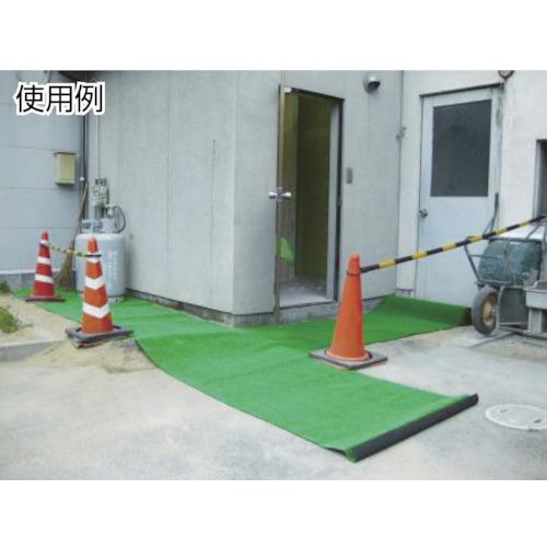 TRUSCO中山 TRUSCO 人工芝(透水タイプ) 910mmX20m 厚み6mm ◇▽470