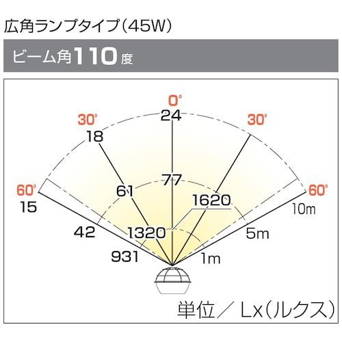ハタヤ 45W LED作業灯 100V ▽470-6901 RXL-10W 1台 : プロキュア