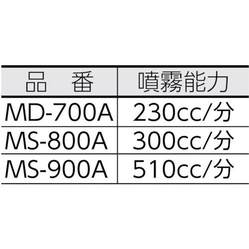 GS MS-800A マルチスプレー 電気式5L ▼485-5060 MS-800A 1台_1