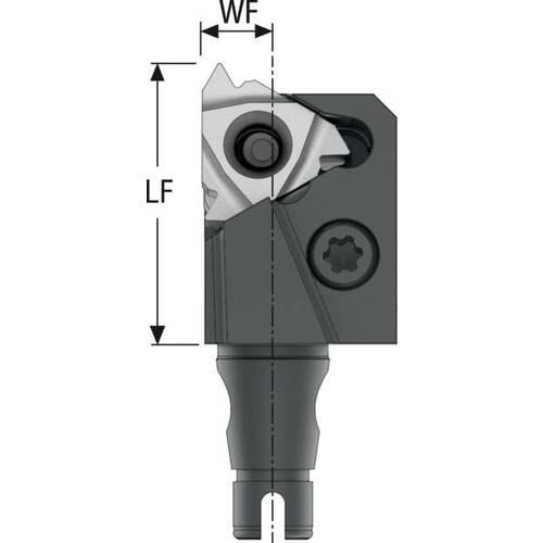 セコ 旋削 ジェットストリームホルダー ■▼485-6006 QC16-PEL-16HDJET 1個_1